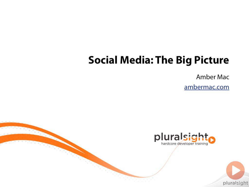 Amber Mac- Social Media: The Big Picture