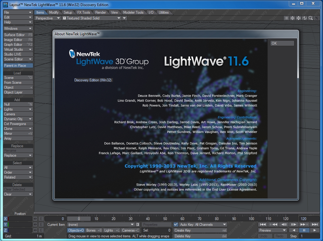 NewTek LightWave 11.6 Build 2717