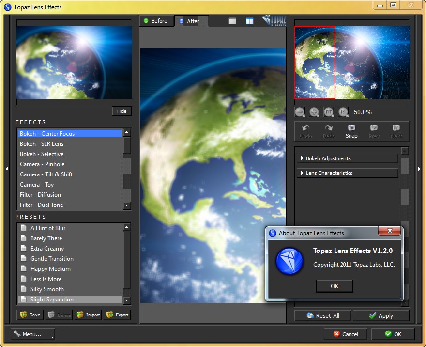 Topaz Lens Effects 1.2.0 DC 30.10.2013