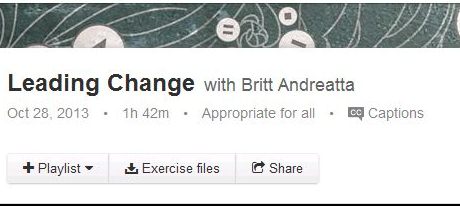 Leading Change
