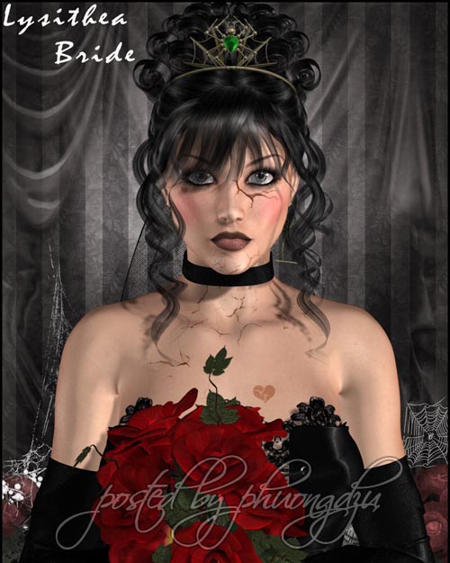 Renderosity Lysithea Bride V4/A4/G4 Renderosity Lysithea Bride V4/A4/G4
