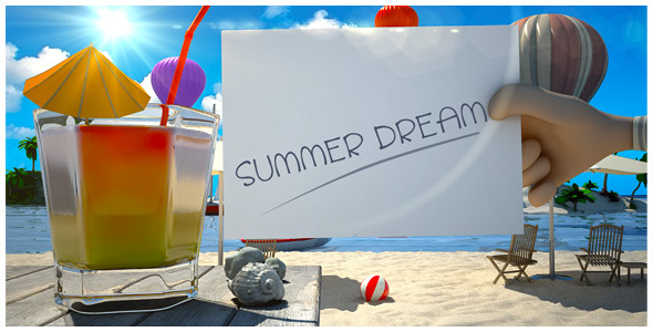 夏天假期的梦想 Summer Dream Vacation – VideoHive After Effects Project