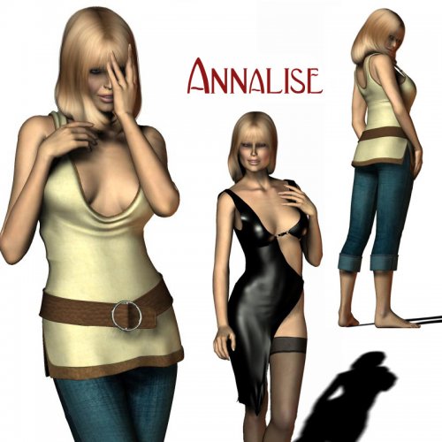 Renderosity Daz/poser - Annalise for V4 Renderosity Daz/poser - Annalise for V4
