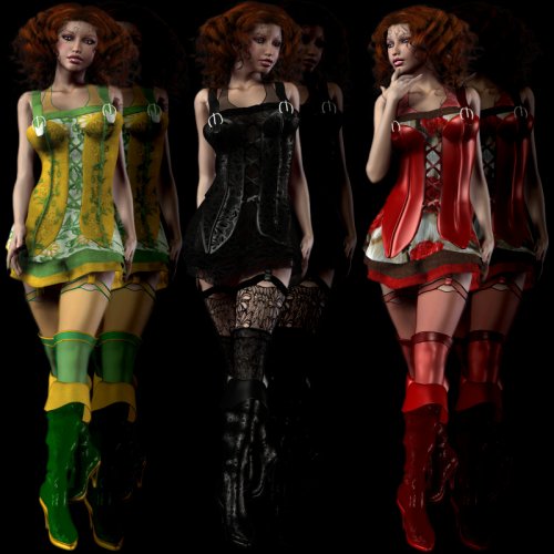 Renderosity Daz/poser - Extra for Special Fashion Set Renderosity Daz/poser - Extra for Special Fashion Set