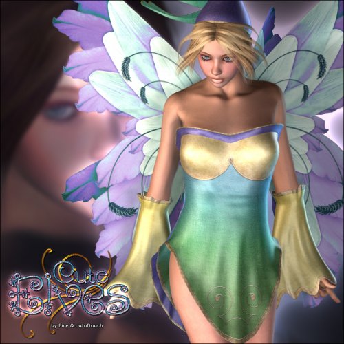 Renderosity Daz/poser - Cute Elves: Outfit & Hair for V4 Renderosity Daz/poser - Cute Elves: Outfit & Hair for V4