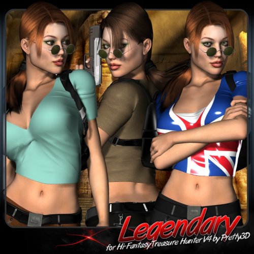 Renderosity Daz/Poser Legendary for Hi-Fantasy Treasure Hunter V4 Renderosity Daz/Poser Legendary for Hi-Fantasy Treasure Hunter V4