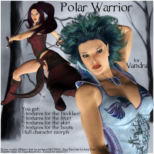 Renderosity Daz3D/Poser - "Polar Warrior" for Vandra Renderosity Daz3D/Poser - "Polar Warrior" for Vandra