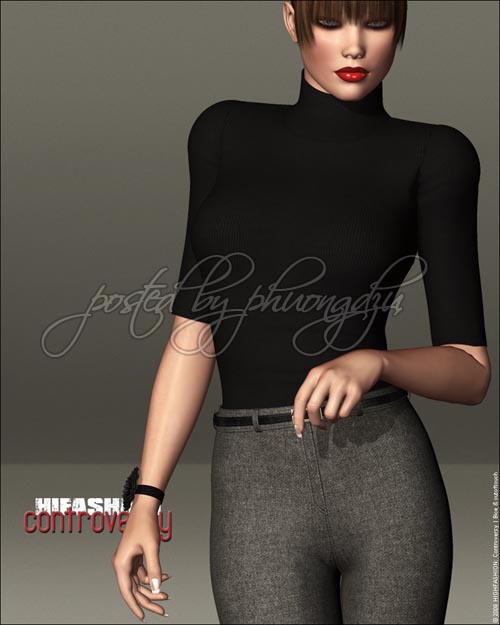Renderosity HIGHFASHION: Controversy for V4/A4/G4/Topmodel Renderosity HIGHFASHION: Controversy for V4/A4/G4/Topmodel