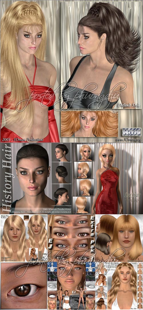 3Dream Poser models 3Dream Poser models