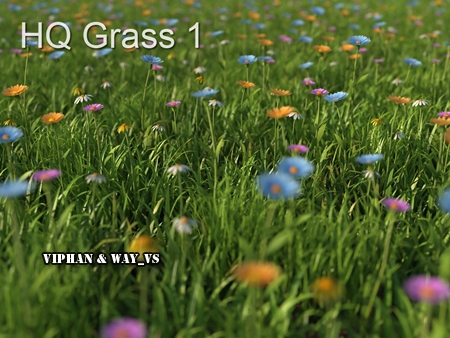 Mentor Plants HQ Grass 1 for 3ds max vray/mentalray