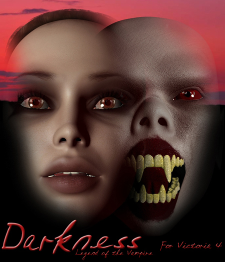 Renderosity Darkness: Legend of the Vampire For V4 Renderosity Darkness: Legend of the Vampire For V4