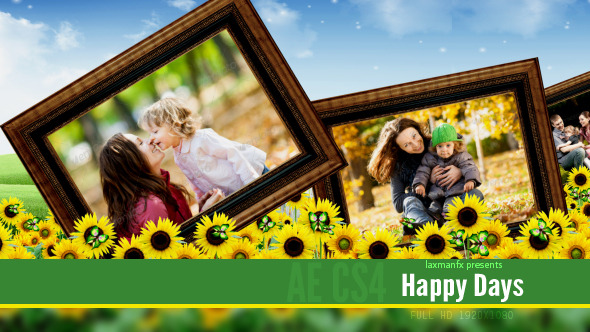 Happy Days - VideoHive After Effects Project