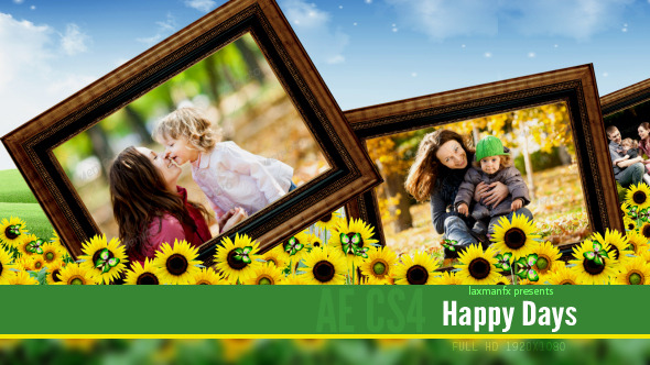 Happy Days - VideoHive After Effects Project Happy Days - VideoHive After Effects Project