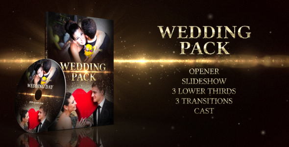 婚礼AE模板 Wedding Pack – VideoHive After Effects Project