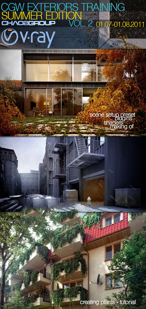 CGWorkshop Exterior Architectural Visualization Lectures