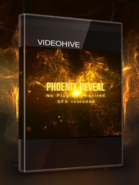 精品AE模版之凤凰粒子logo Phoenix Reveal – Videohive After Effects Project