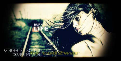 AE模板 Burning Life – PR0JECT for After Effects