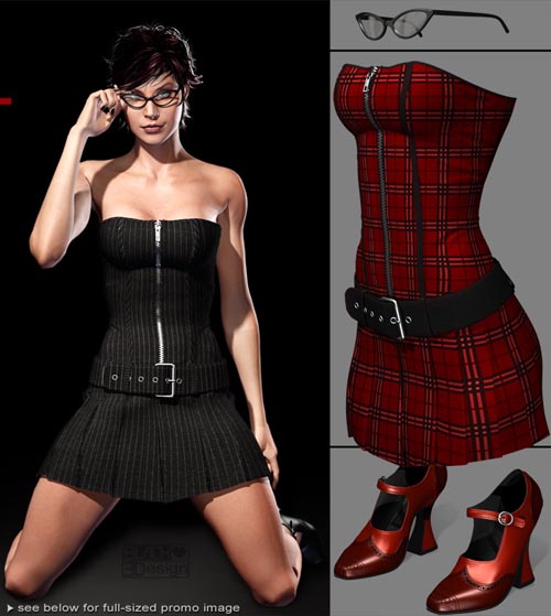 Renderosity GND2: Smart Dress Renderosity GND2: Smart Dress