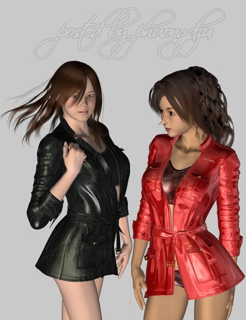 Renderosity V4H coat for V4/A4 Renderosity V4H coat for V4/A4