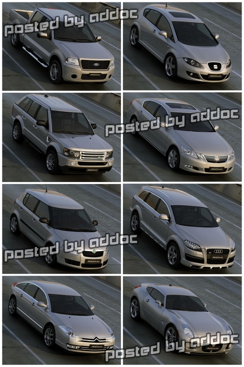 3D Models - PK3D Studio - HD Cars vol. 2 3D Models - PK3D Studio - HD Cars vol. 2