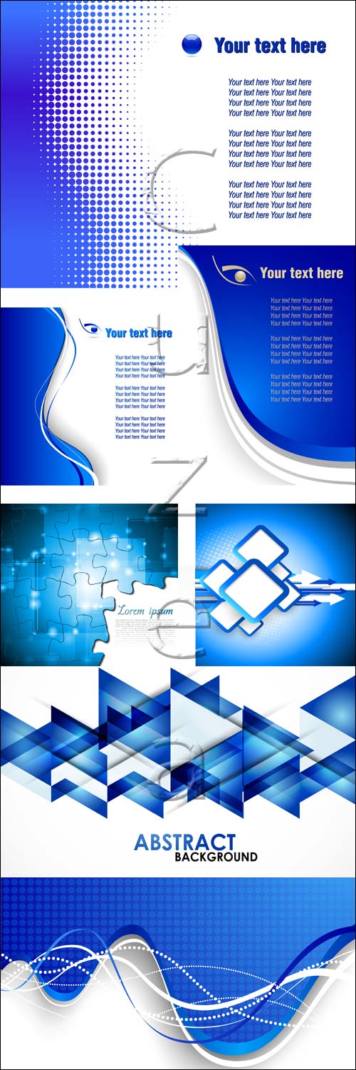 背景与文本 Backgrounds with place for text – stock photo
