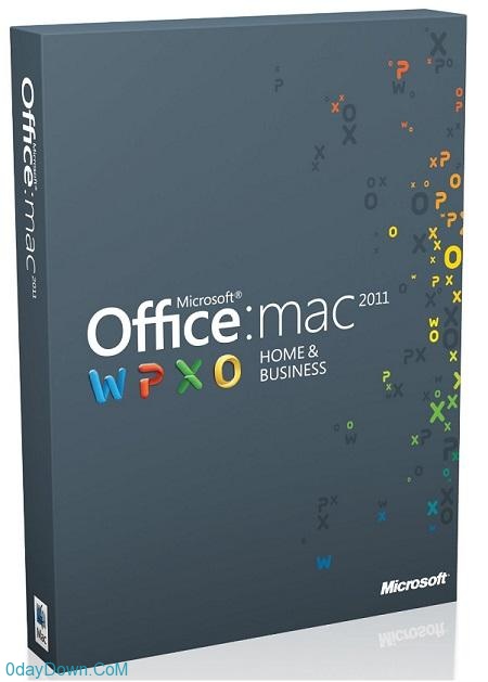 Microsoft Office for Mac Home & Business 2011 VL v14.3.4 