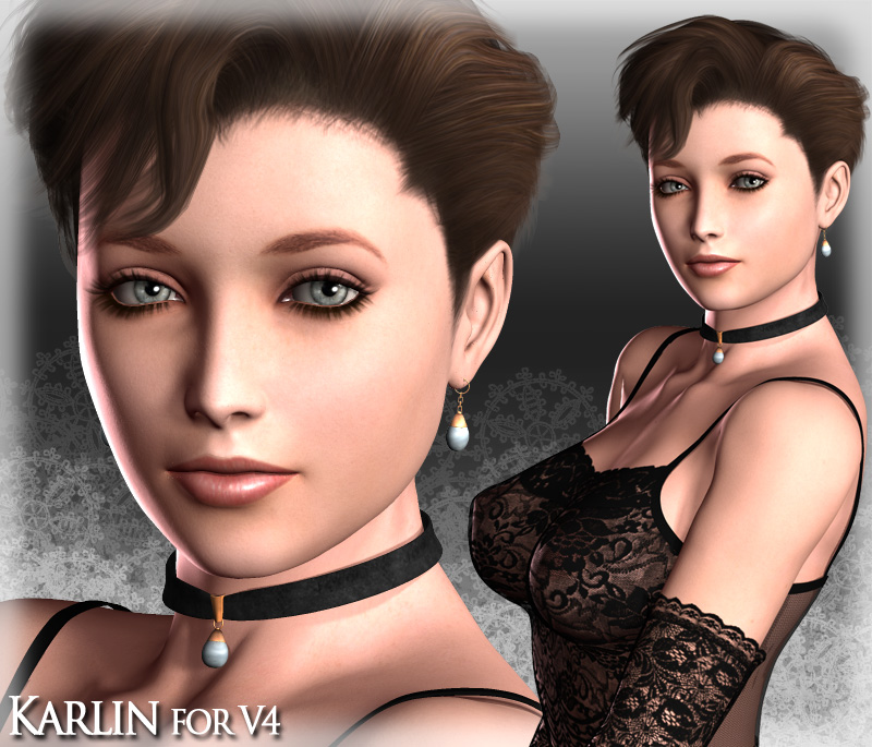 Renderosity MH Karlin for V4