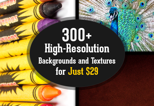300 +高分辨率的背景和纹理 300+ High-Resolution Backgrounds and Textures