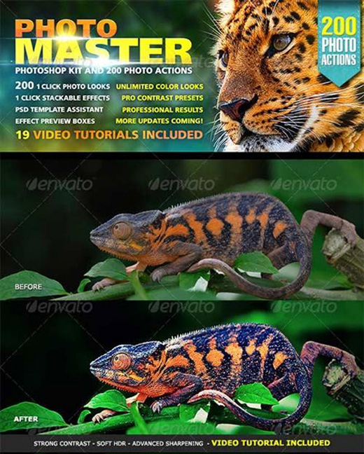 GraphicRiver - 200 Pro Actions - Photo Master 4980971