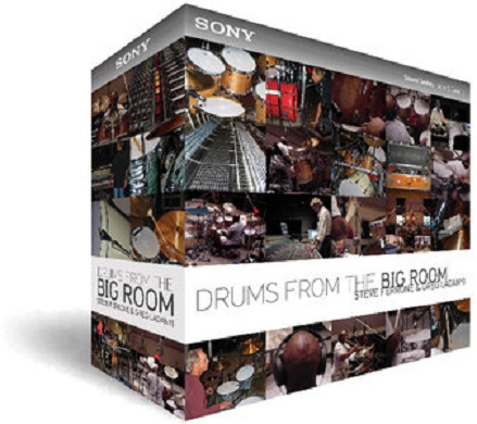 Sony MediaSoftware Drums from the Big Room WAV ACiD