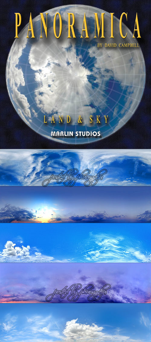 Marlin Studios Panoramica – Land & Sky Textures 天空纹理