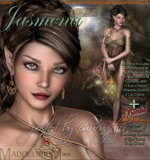 Renderosity MDD Jasmena for V4.2 Renderosity MDD Jasmena for V4.2