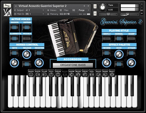 Virtual Acoustic Guerrini Superior 2 KONTAKT