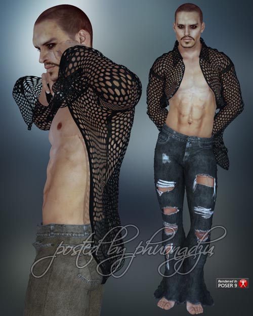 Renderosity Ripped for SAV's Hot Men Renderosity Ripped for SAV's Hot Men