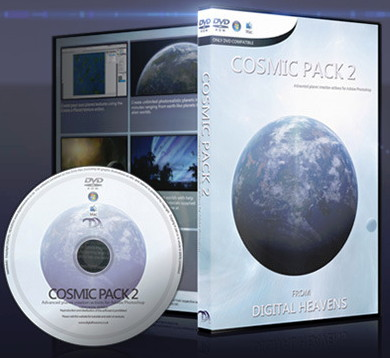 Digital Heavens - Cosmic Pack 2 for Adobe Photoshop Elements