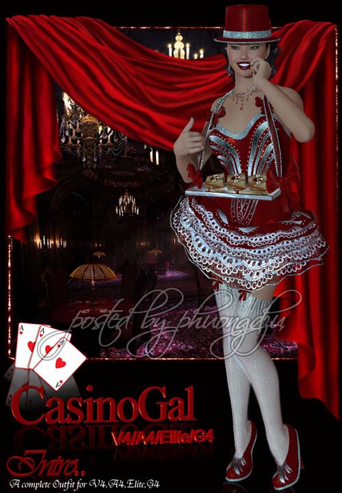 Renderosity CasinoGal V4/A4/Elite/G4 Renderosity CasinoGal V4/A4/Elite/G4