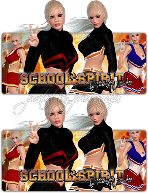 Renderosity School Spirit for Flamboyant Renderosity School Spirit for Flamboyant