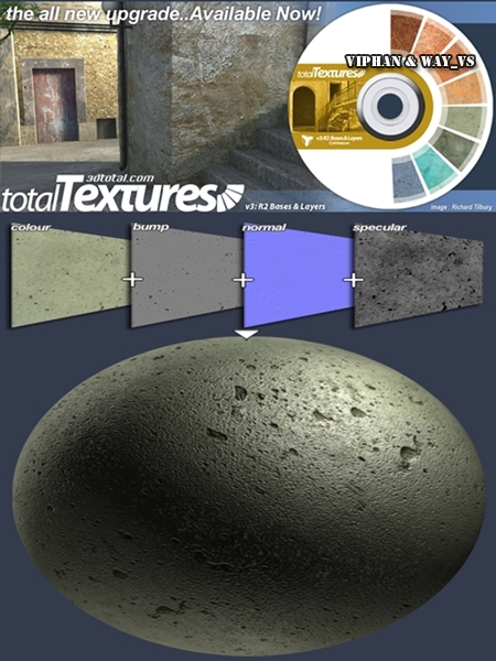 纹理 3D Total: Textures V3:R2 – Bases & Layers