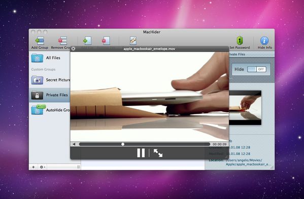 MacHider 1.6.7 MacOSX