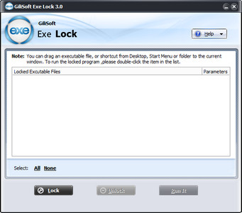GiliSoft Exe Lock 3.0 
