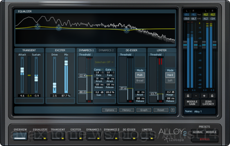 iZotope Alloy v2.01 (Win / Mac OS X)