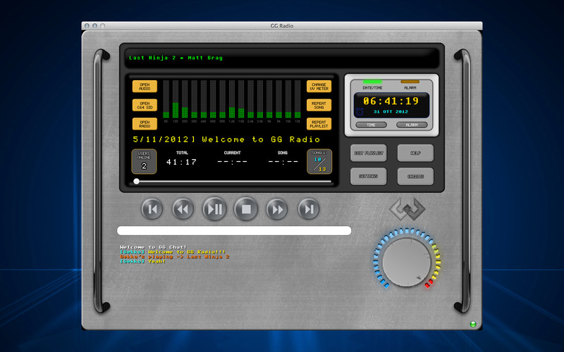 GG Radio 1.7 Retail MacOsX 广播和媒体播放器