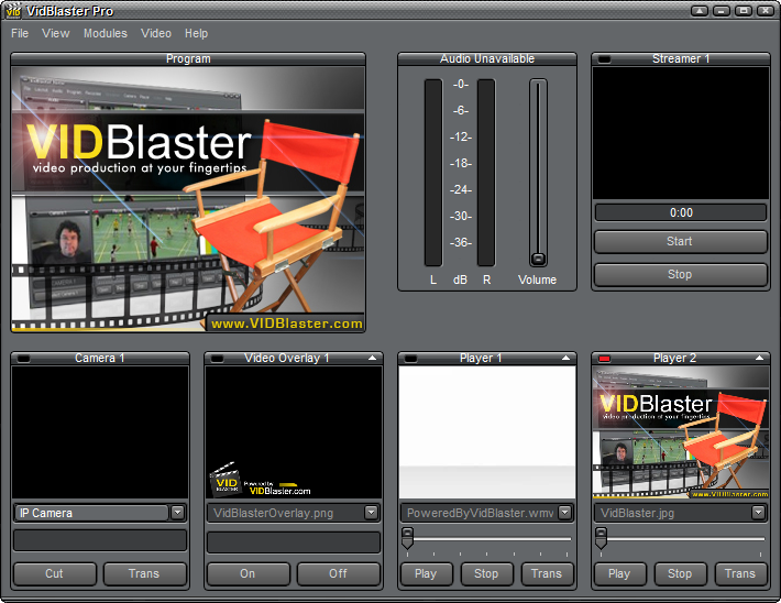 VidBlaster Home / Pro / Studio / Broadcast 2.27