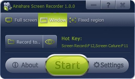 AiniShare Screen Recorder 2.6.0 屏幕录像机