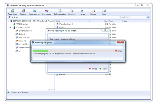 Raise Data Recovery for FAT/NTFS 5.12.1 Portable高度的数据恢复软件