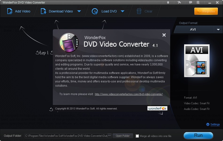 WonderFox DVD Video Converter 4.1