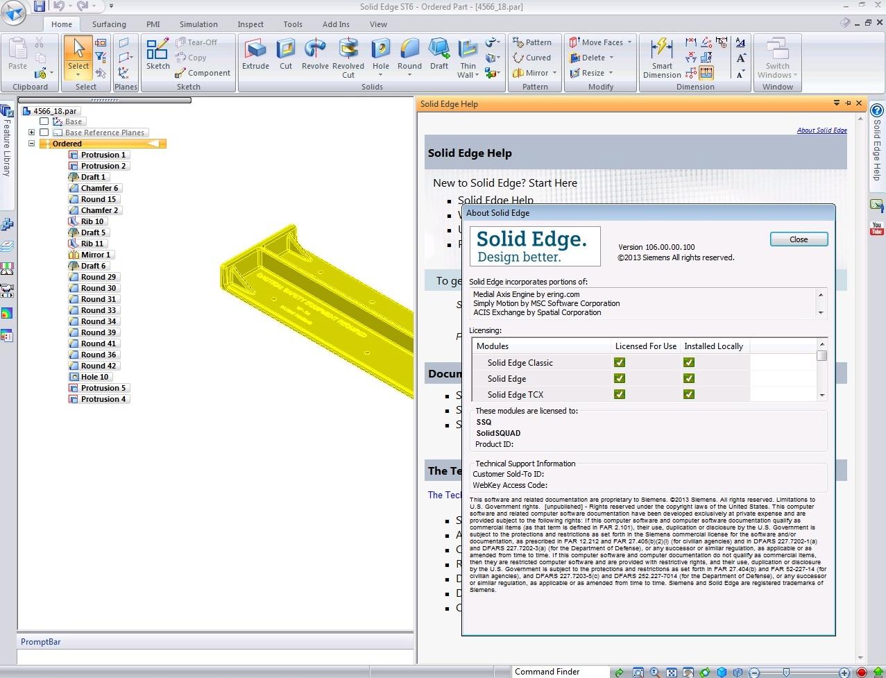 Siemens Solid Edge ST6