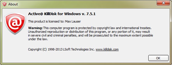 Active KillDisk Professional Suite 7.5.1