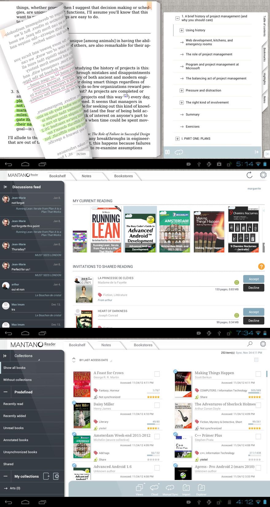 Mantano Ebook Reader Premium v2.4.2