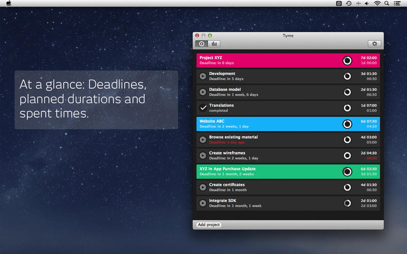 Tyme v1.0.2 Mac OS X